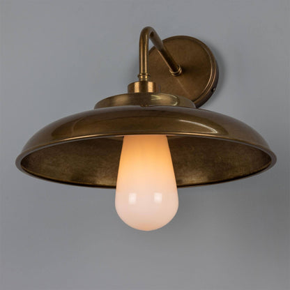 Darya Brass Outdoor Wall Light 31.5cm IP65