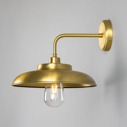 Darya Brass Outdoor Wall Light 31.5cm IP65