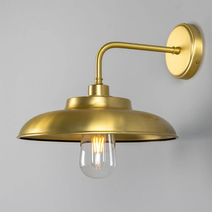 Darya Brass Outdoor Wall Light 31.5cm IP65