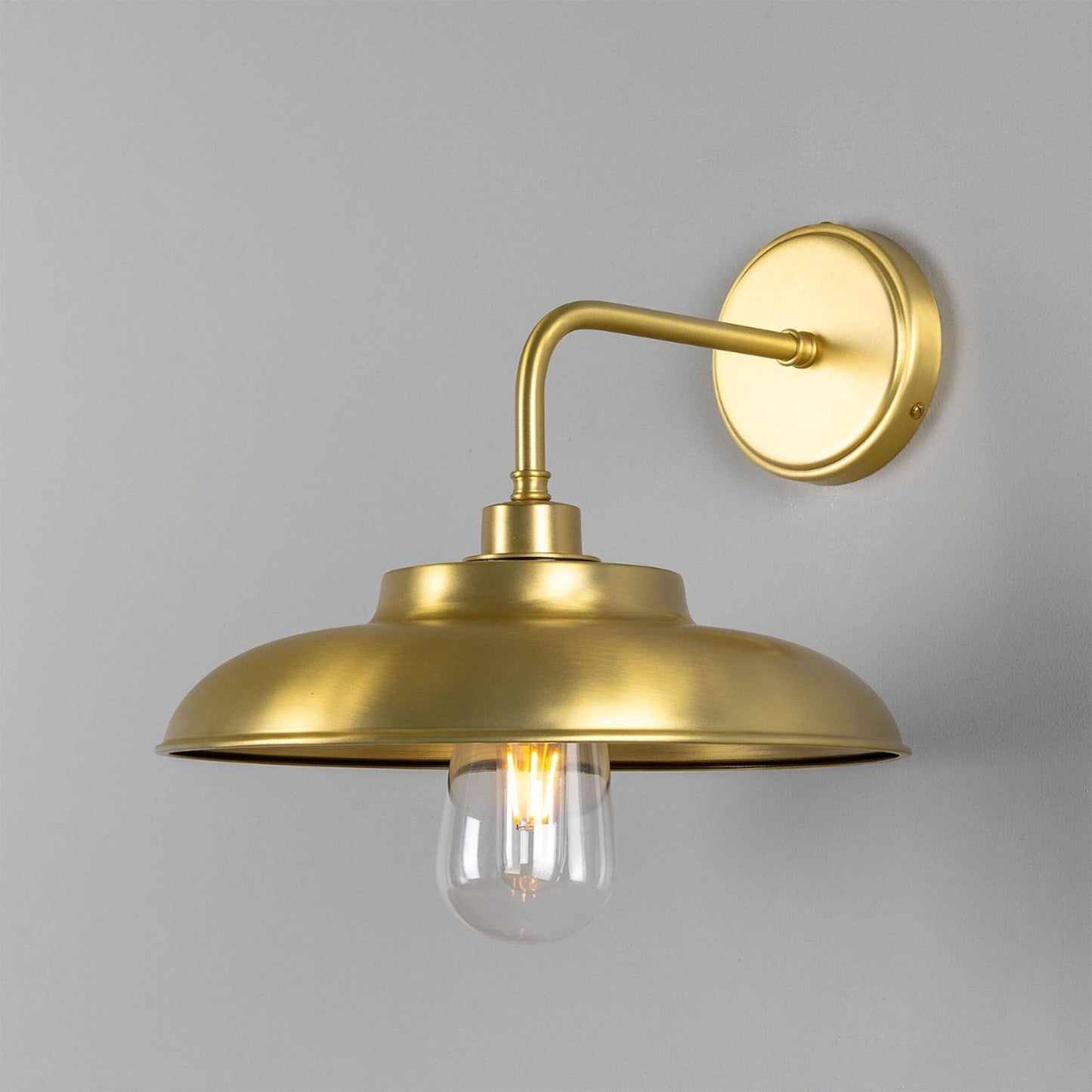 Darya Brass Outdoor Wall Light 31.5cm IP65
