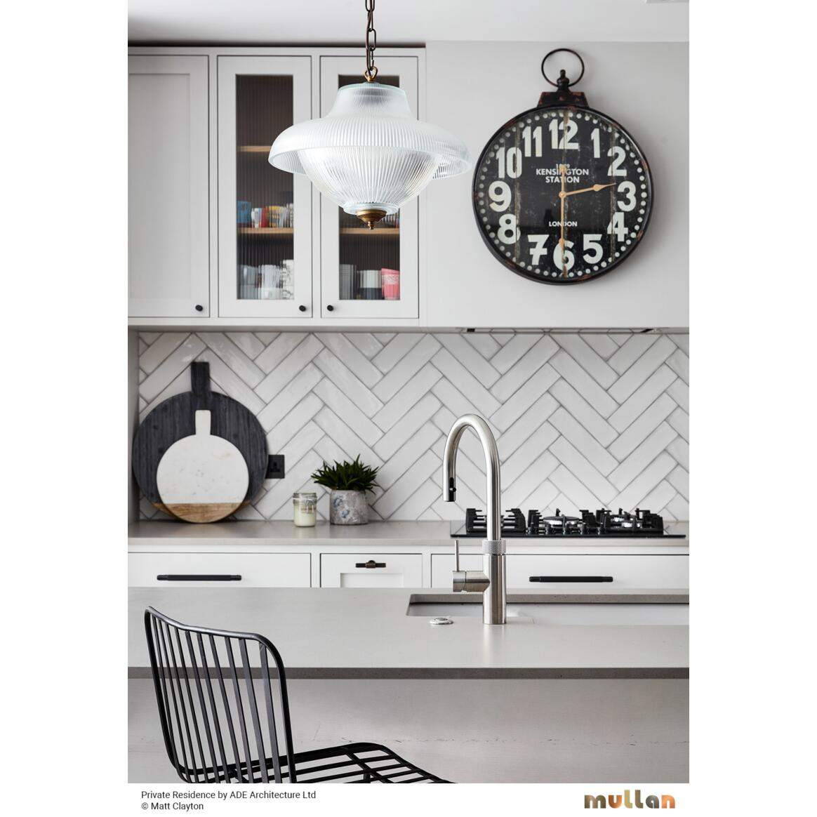 Essence Double Prismatic Pendant Light 40cm IP20