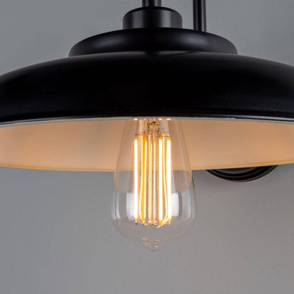 Telal Industrial Brass Factory Swan Neck Wall Light 32cm