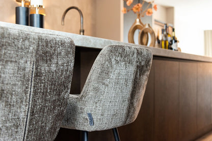 Linsey Khaki Bar Stool (Set of 2)