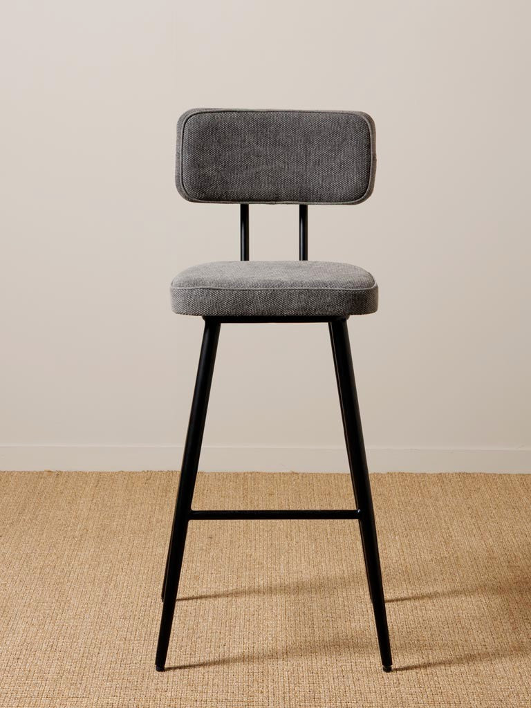 Fairfax grey stonewashed bar Chair (Sold as 2)