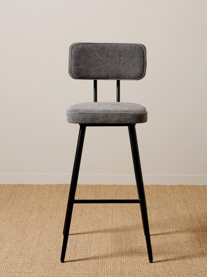 Fairfax grey stonewashed bar Chair (Sold as 2)