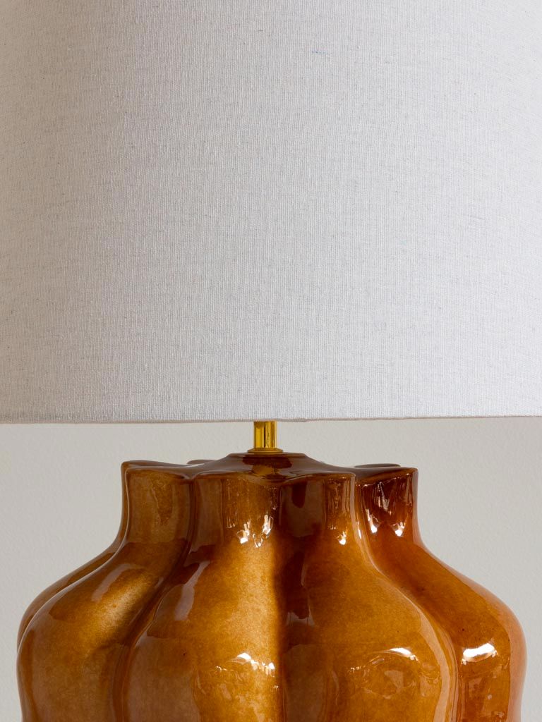 Fleury Orange Table Lamp