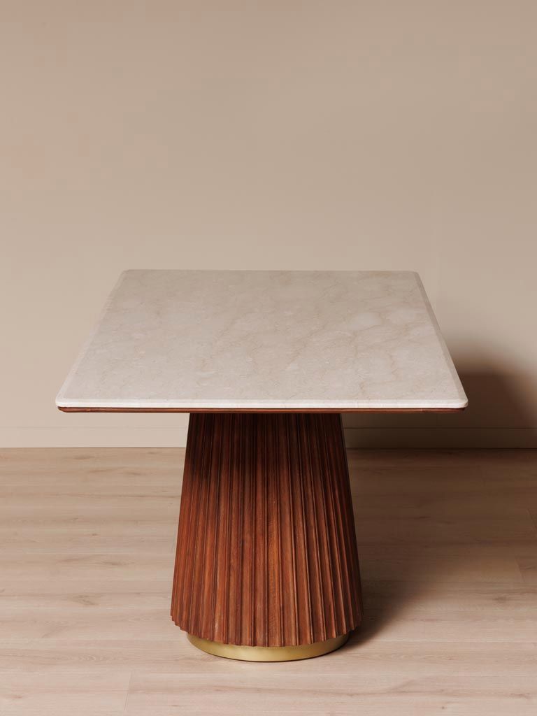 Obsidia Marble Dining Table