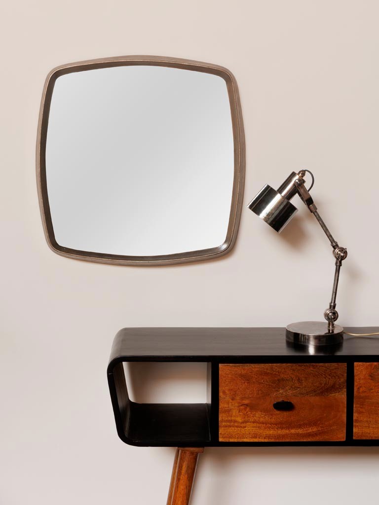 Retro Square Mirror