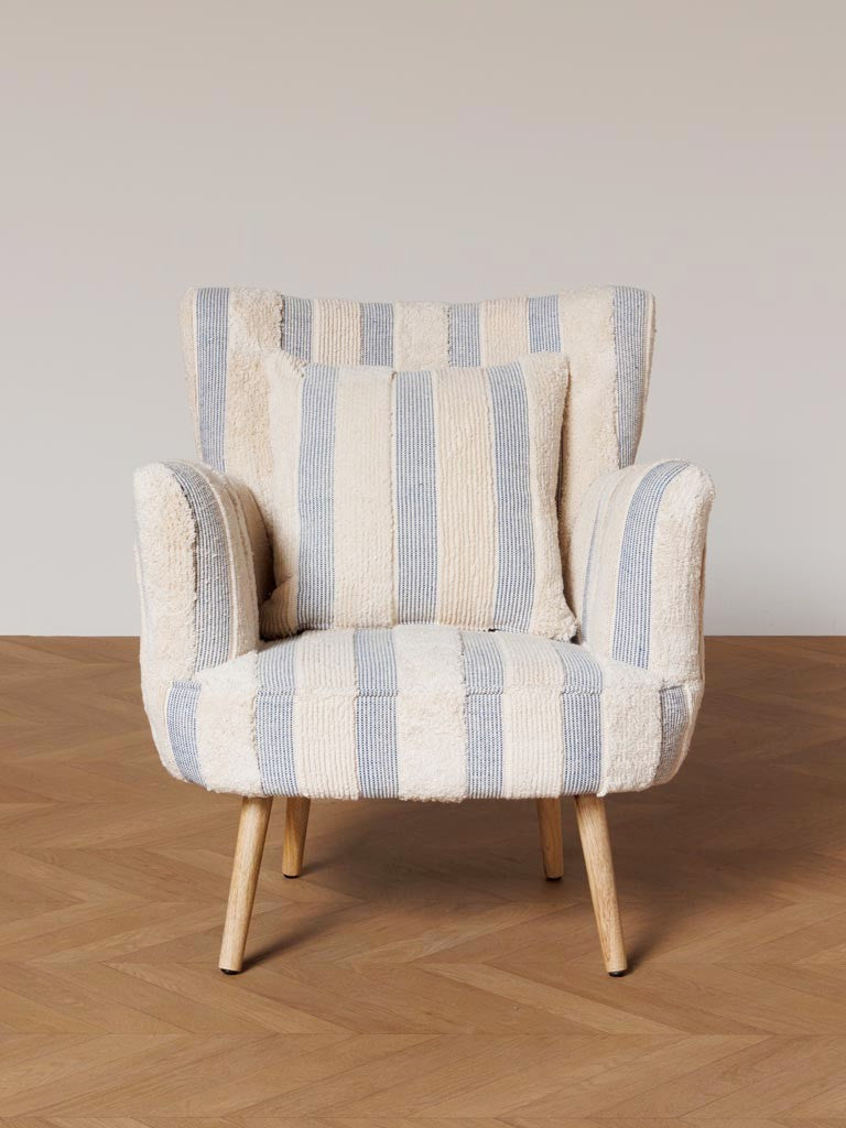 Harina Striped Armchair