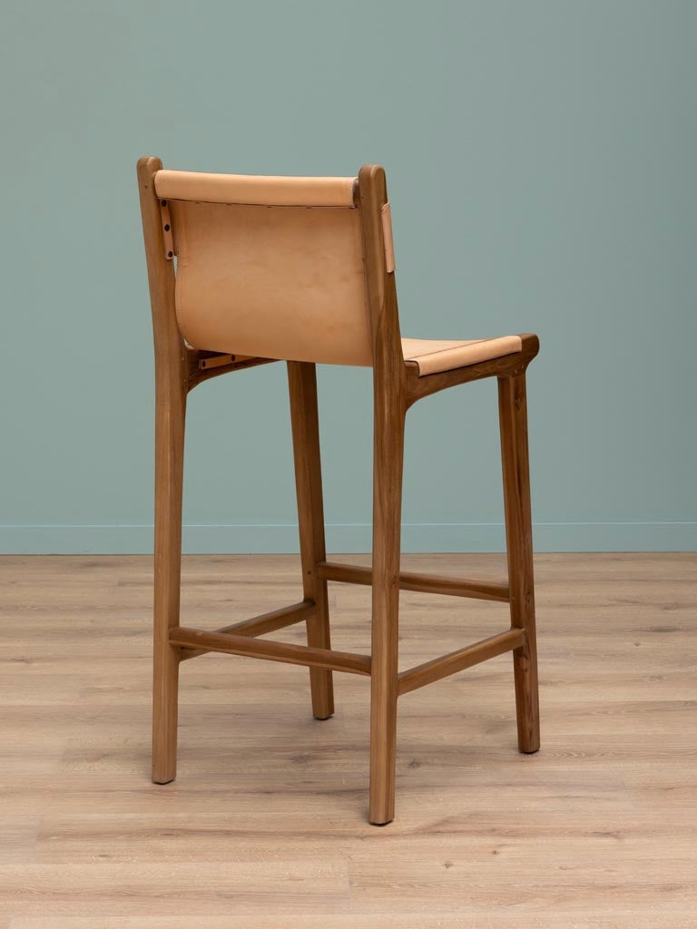 Fazenda leather bar chair