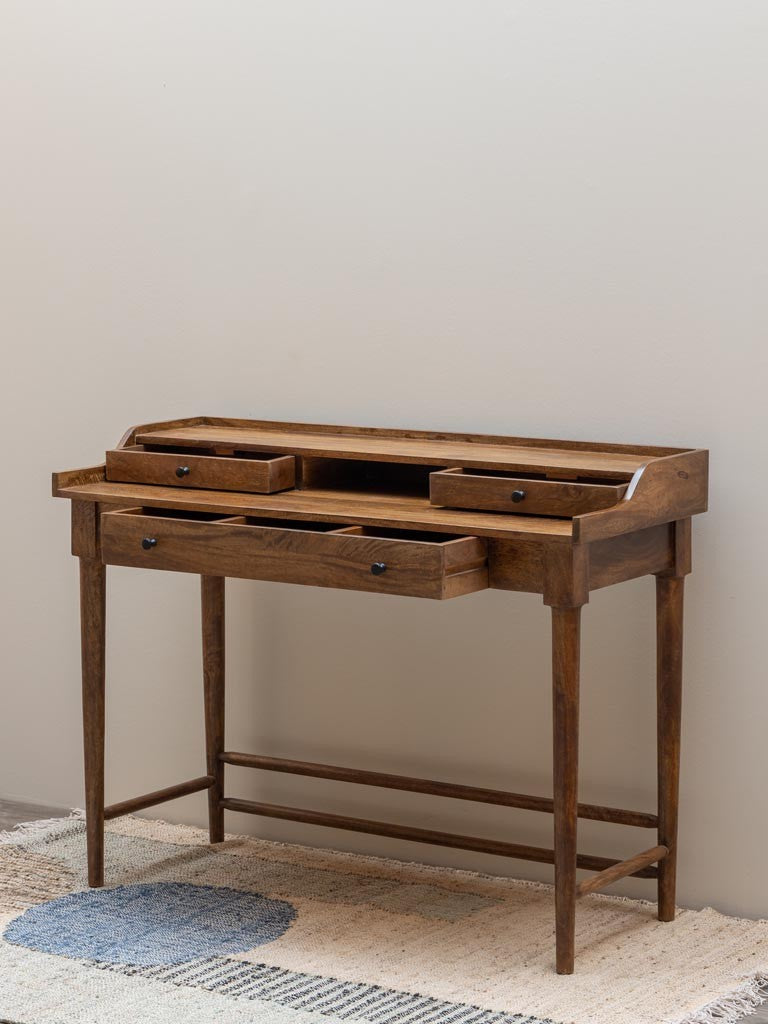 Beauvoir Desk with 3 Drawers
