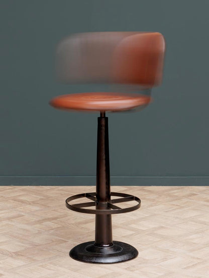 Cleveland Leather Bar Stool