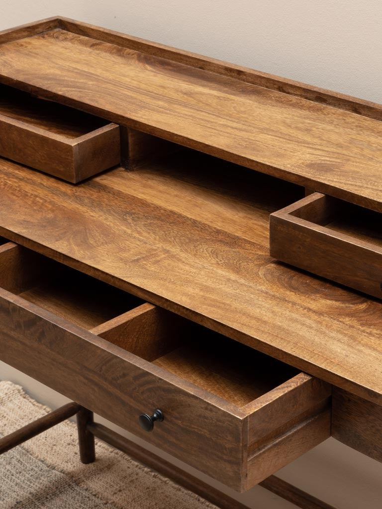 Beauvoir Desk with 3 Drawers