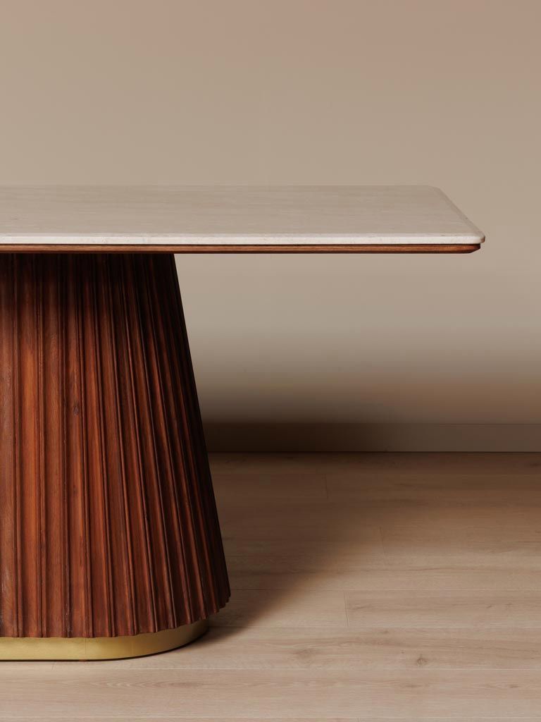 Obsidia Marble Dining Table