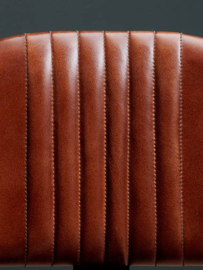Cleveland Leather Bar Stool