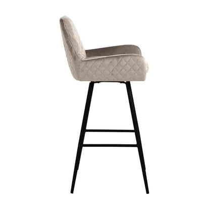 Linsey Khaki Bar Stool (Set of 2)