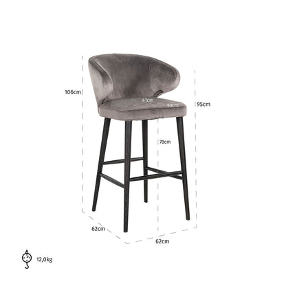 Indigo Bar Stool