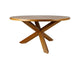 Round Lofte Table Natural Elm Wood