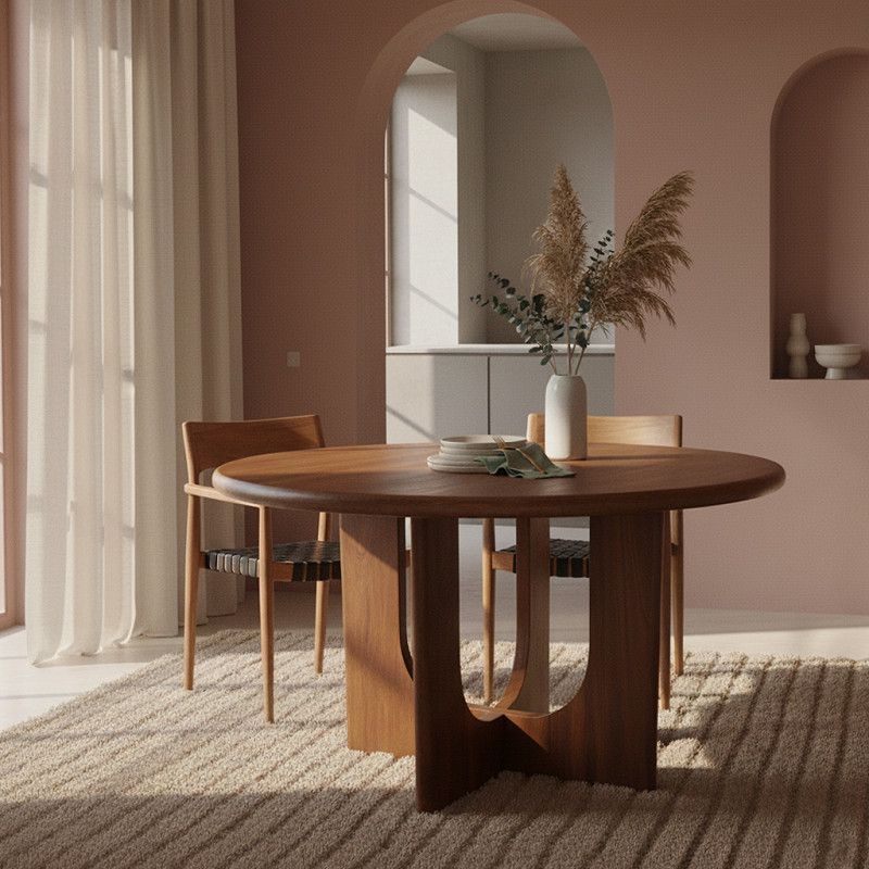 Bullnose Coliseo Round Dining Table 120 cm