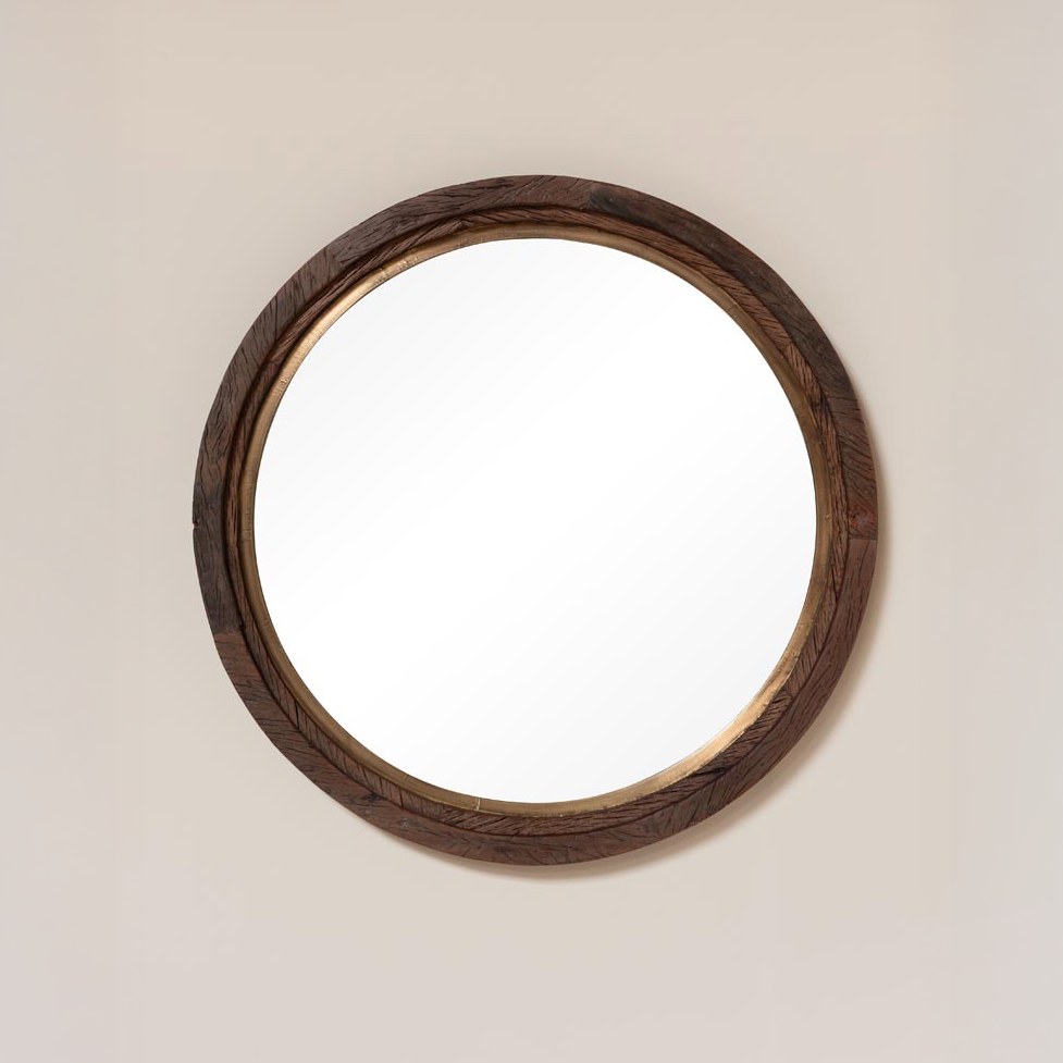 Mirror Rustic Glow