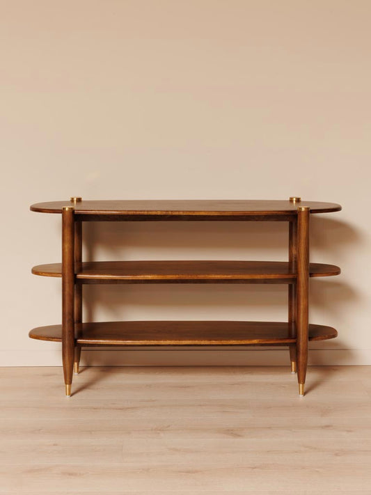 Console brass details Elanza