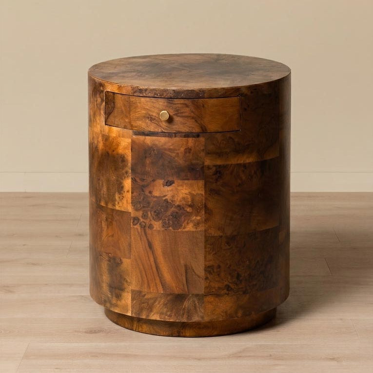 1 Drawer Blurr Side Table