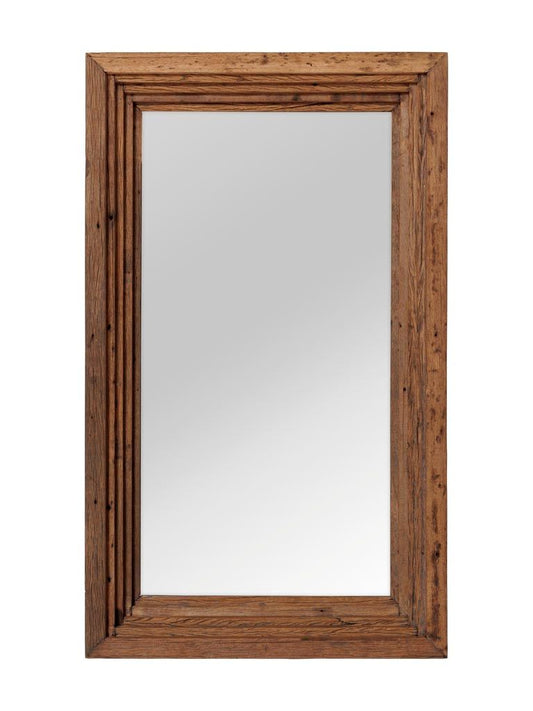 Asturias Large Recycled Wood Mirror