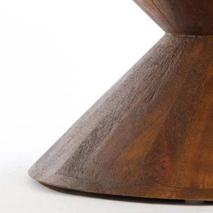 Larus Mango Wood Brown Side Tables