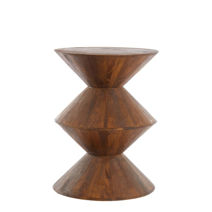 Larus Mango Wood Brown Side Tables