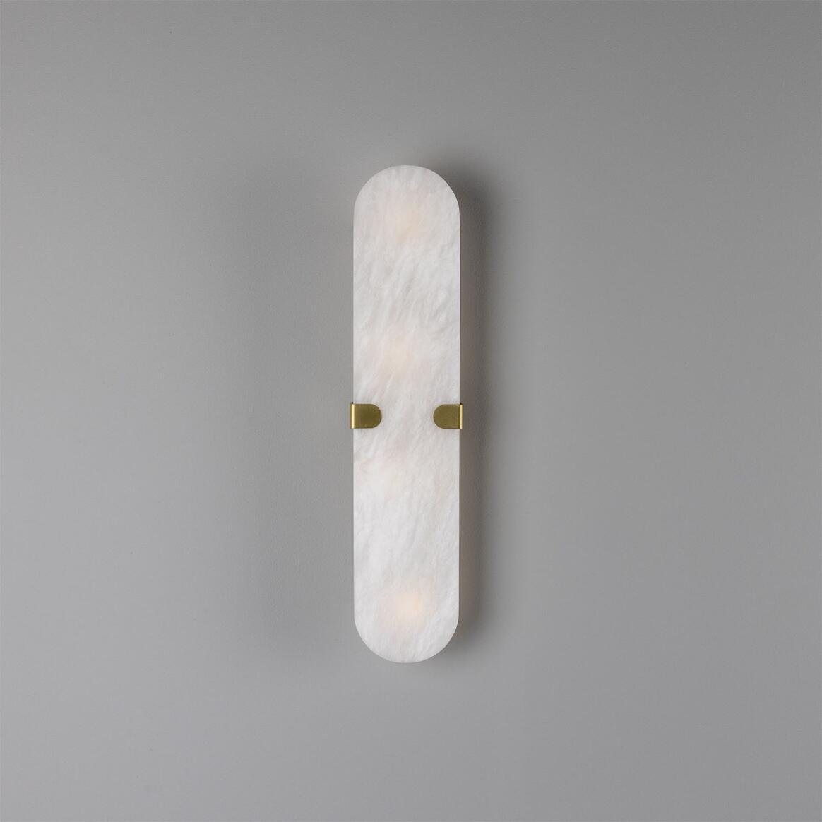 Lothian Oval Alabaster Wall Light