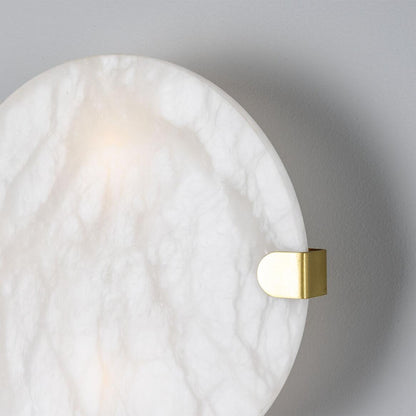 Dundee Circular Alabaster Wall Light