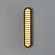 Durban LED Vertical Grille Wall Light 40cm