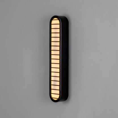 Durban LED Vertical Grille Wall Light 40cm