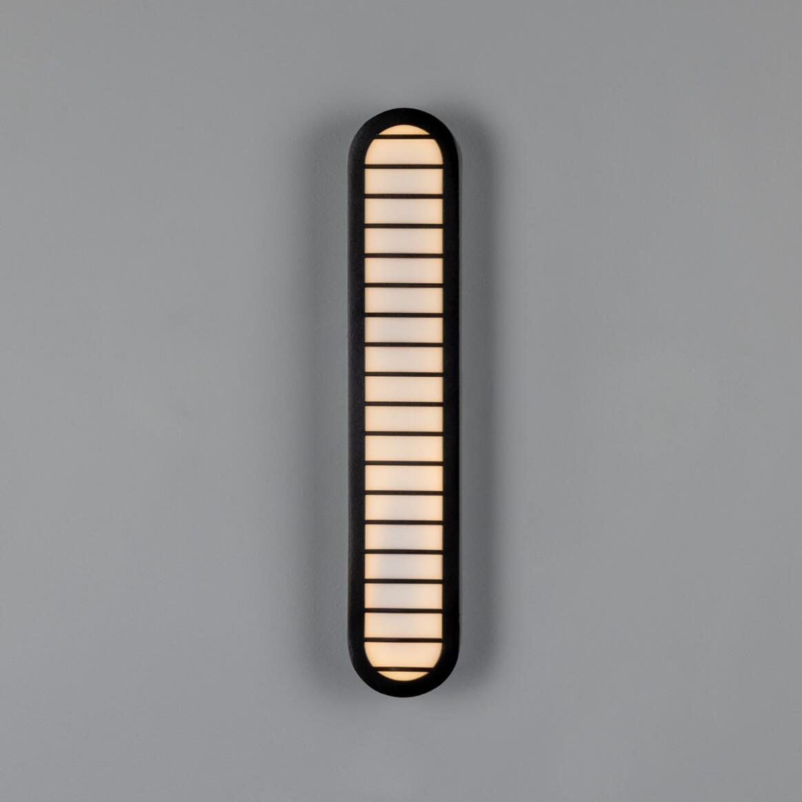 Durban LED Vertical Grille Wall Light 40cm