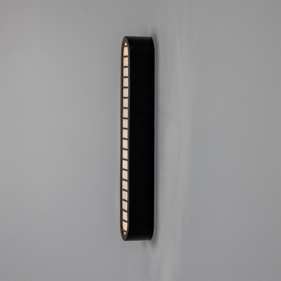 Durban LED Vertical Grille Wall Light 40cm