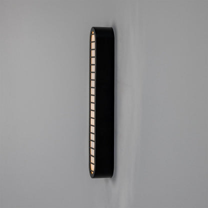 Durban LED Vertical Grille Wall Light 40cm