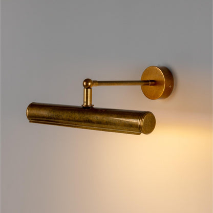 Galle Fixed-Arm Solid Brass Picture Light 35.5cm