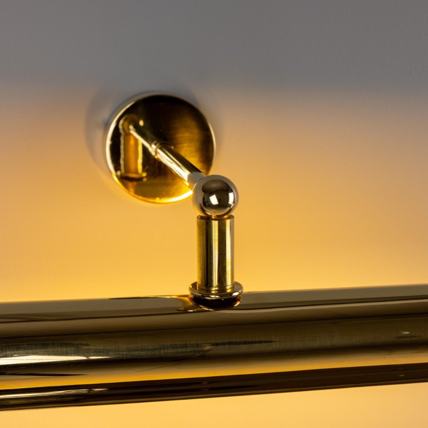 Galle Fixed-Arm Solid Brass Picture Light 35.5cm