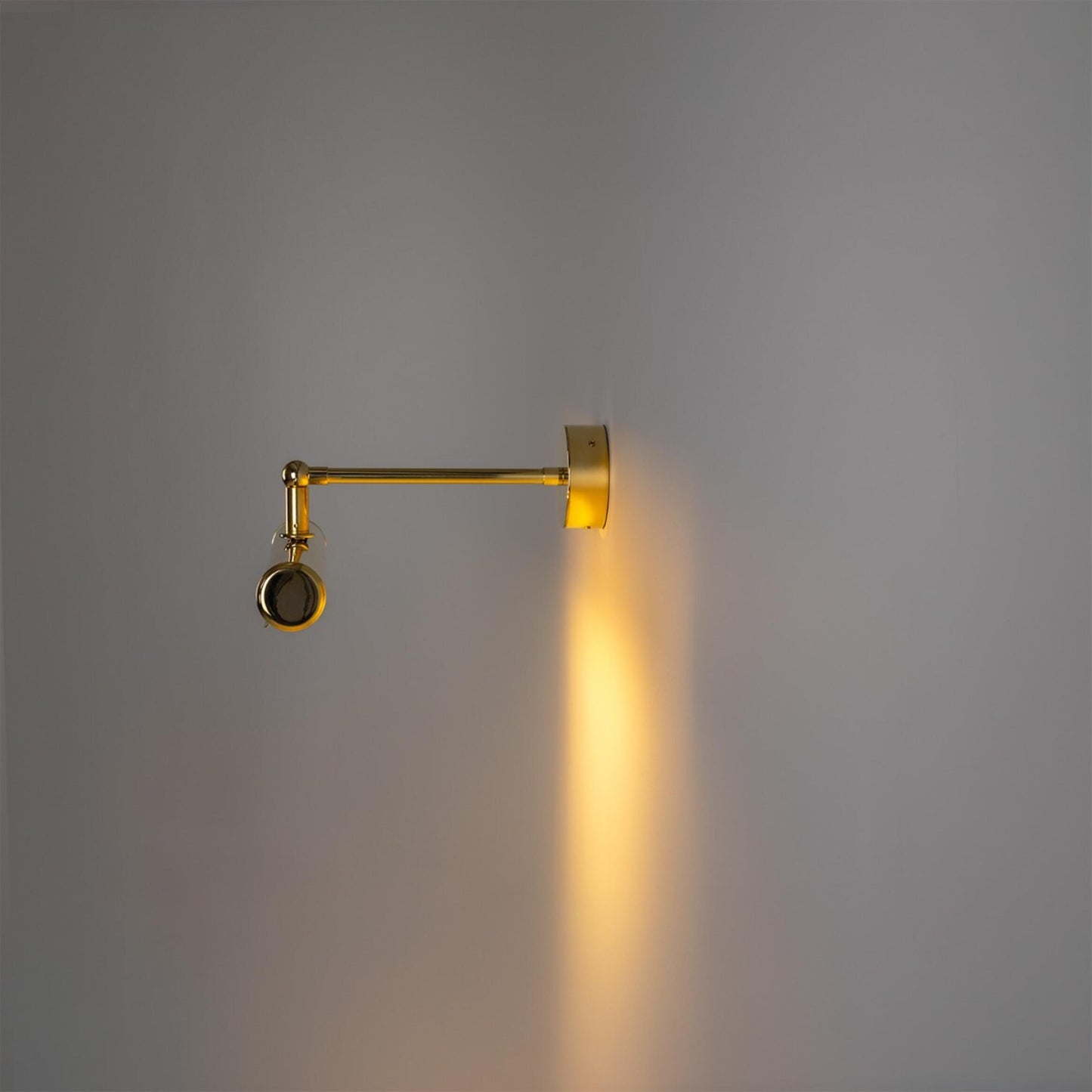 Galle Fixed-Arm Solid Brass Picture Light 35.5cm