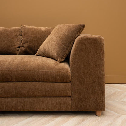 Castano Brown Sofa 3 Seater
