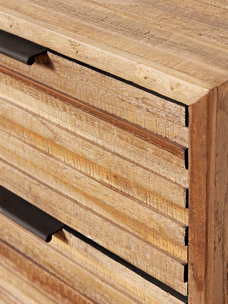 Pocket 2-Drawer Bedside Table
