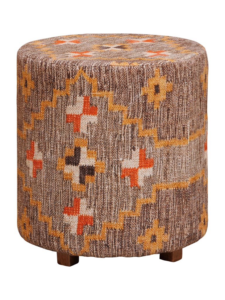 Pouf Klimt Kilim