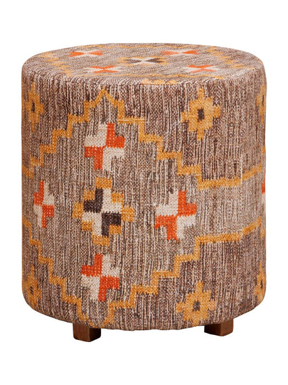 Pouf Klimt Kilim