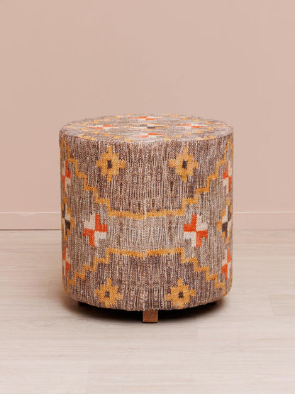 Pouf Klimt Kilim