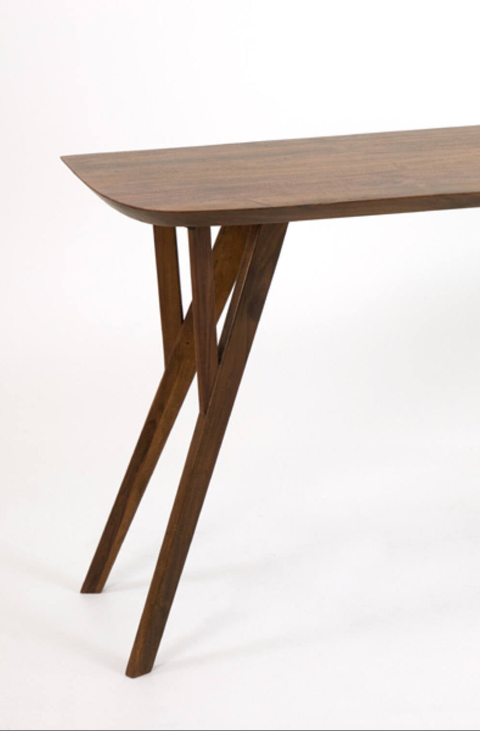 Quenza Acacia Wood Console Table