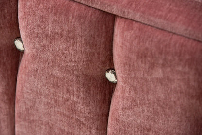 Ruby Bed Set with Diamonds + Footboard