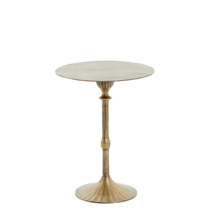 JANNA Antique Bronze Side Table