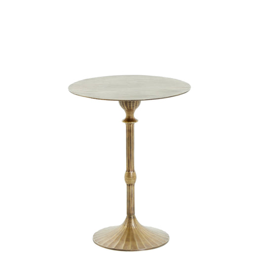 JANNA Antique Bronze Side Table
