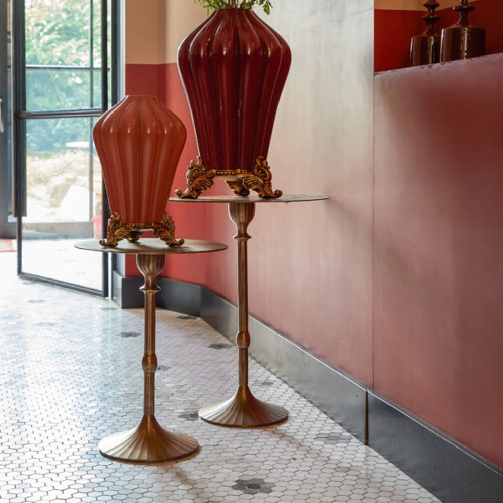 JANNA Antique Bronze Side Table