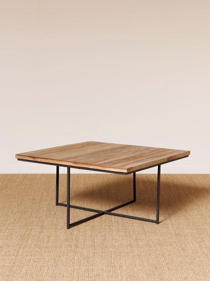 Coffee Table with 4 Stools Pocket